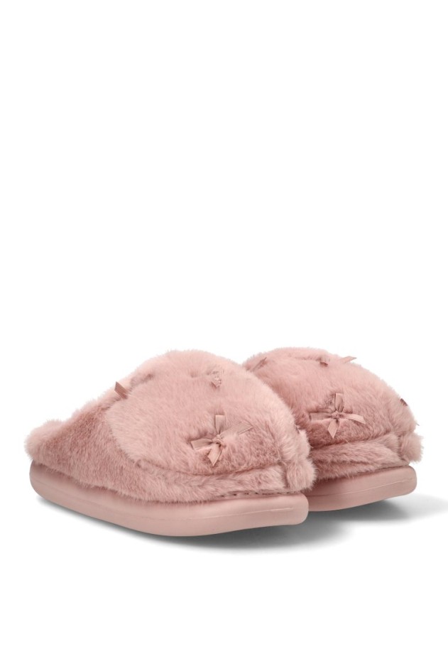Zapatillas de casa rosa de mujer TRAVIATA 1018