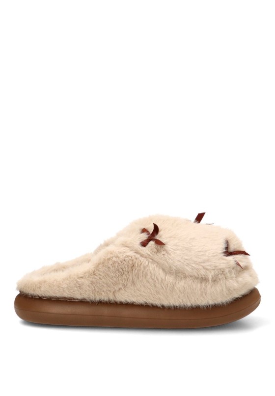 Zapatillas de casa con suela plana de mujer TRAVIATA 1018