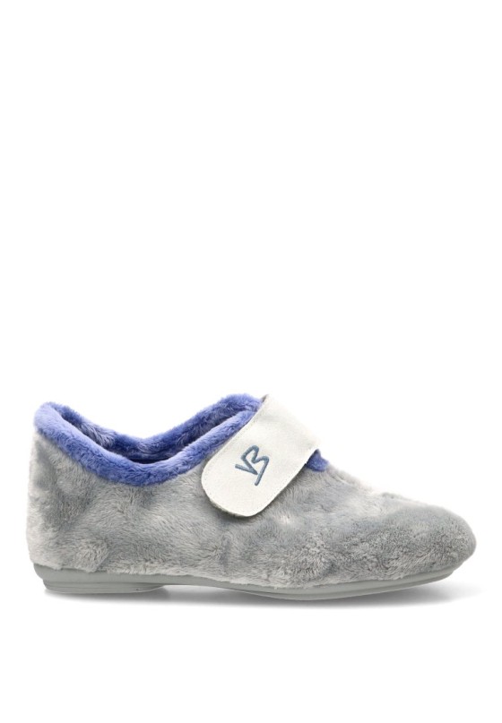 Zapatillas de casa VULCA-BICHA con velcro y forro abrigo 4301
