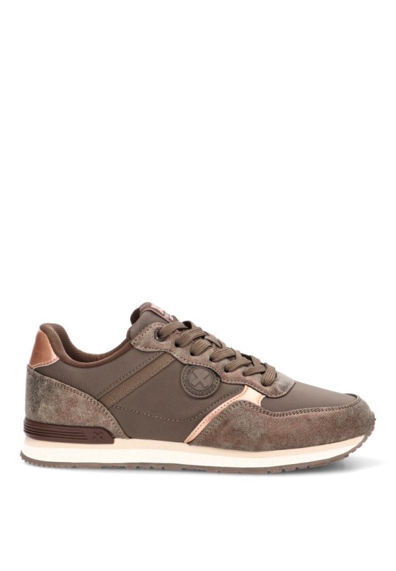 Deportivo marrón sintético de mujer XTI 146007
