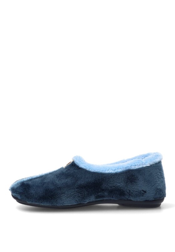 Zapatillas casa con forro abrigo de mujer VULCA-BICHA 4306