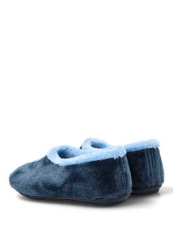 Zapatillas casa con forro abrigo de mujer VULCA-BICHA 4306