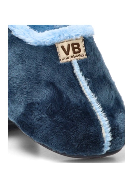 Zapatillas casa con forro abrigo de mujer VULCA-BICHA 4306