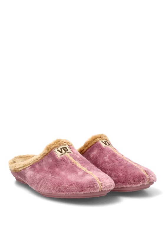 Zapatillas de casa malva para mujer VULCA-BICHA 4311