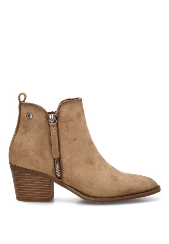 Botín campero con tacón medio de mujer REFRESH 173180