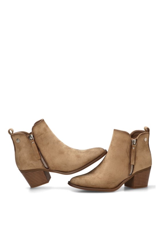Botín campero con tacón medio de mujer REFRESH 173180