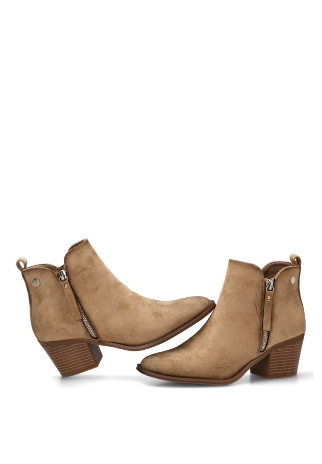 Botín campero con tacón medio de mujer REFRESH 173180