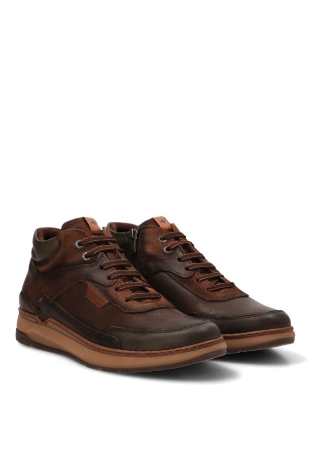 Botín café de hombre FLUCHOS F2280