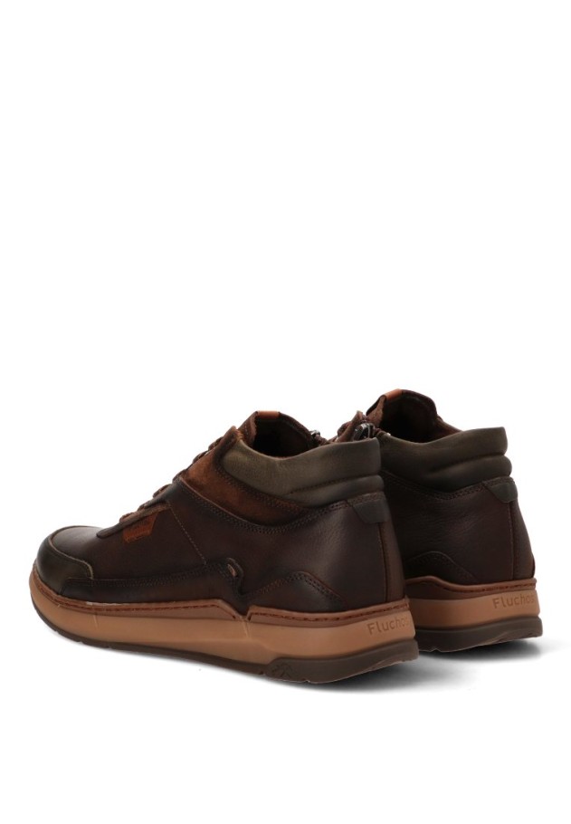 Botín café de hombre FLUCHOS F2280