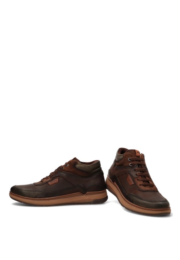 Botín café de hombre FLUCHOS F2280
