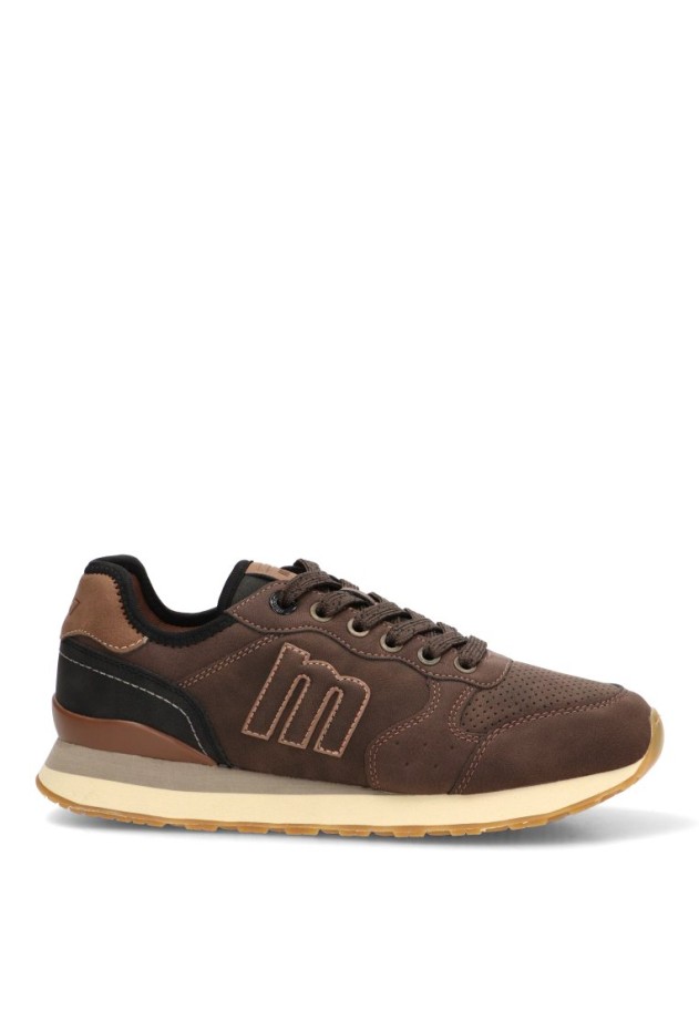 Deportivo con suela plana de hombre Mustang 84866