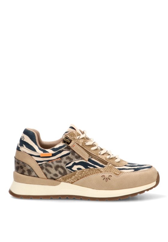 Deportivo casual beige de mujer REFRESH 176219