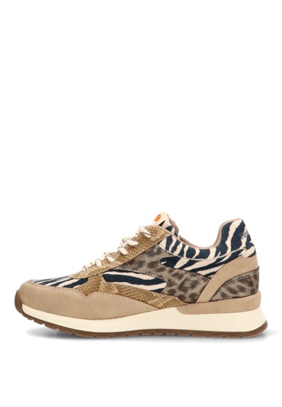 Deportivo casual beige de mujer REFRESH 176219