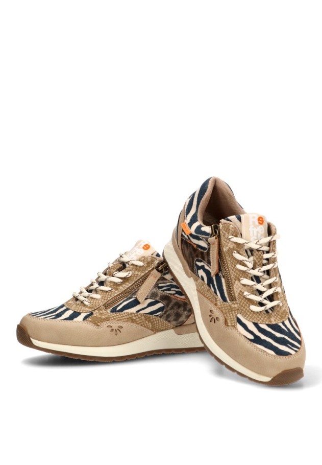 Deportivo casual beige de mujer REFRESH 176219