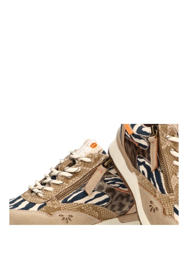 Deportivo casual beige de mujer REFRESH 176219