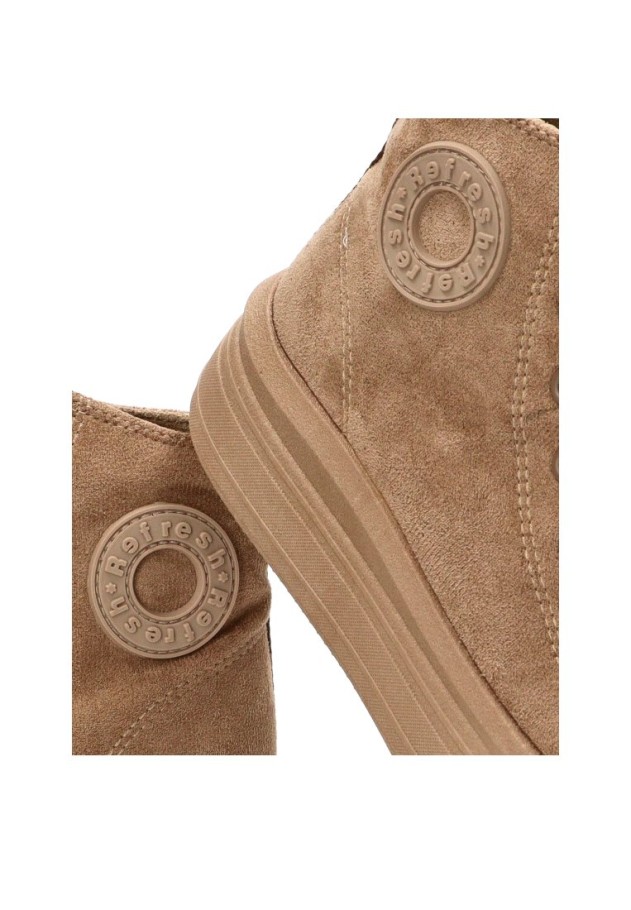 Botín taupe de mujer REFRESH 172303