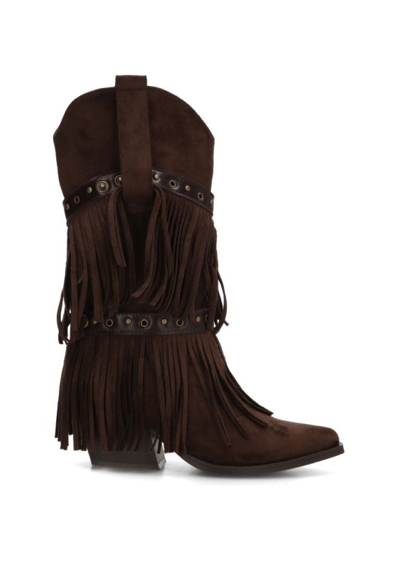 Bota café de mujer ETIKA 110569