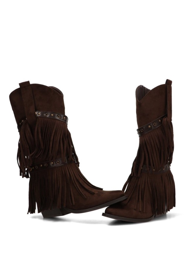 Bota café de mujer ETIKA 110569