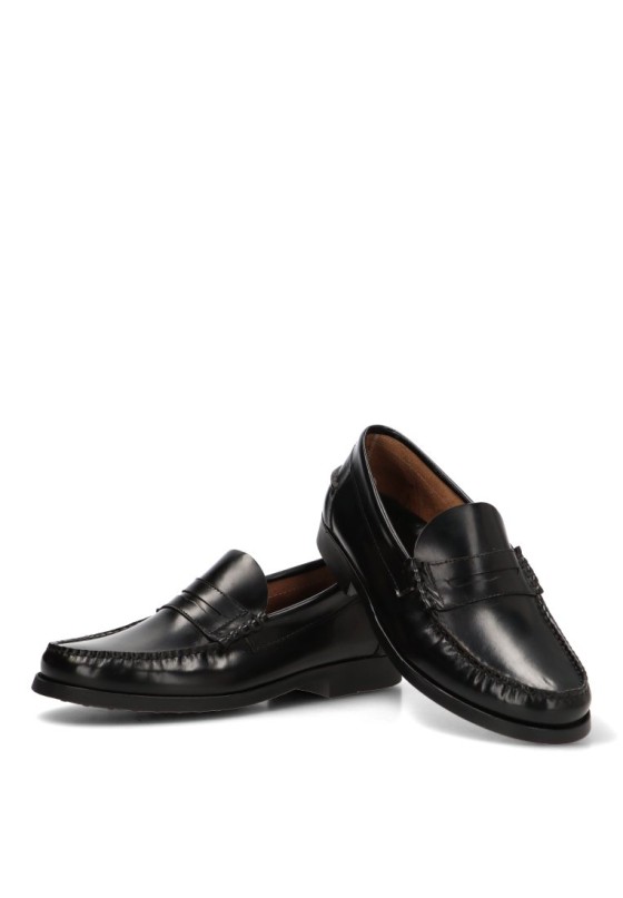 Mocasín de hombre en color negro DJ. SANTA 14026