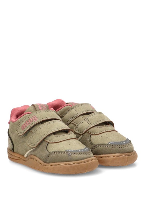 Deportivo verde respetuoso barefoot de niña Mustang Kids 49092