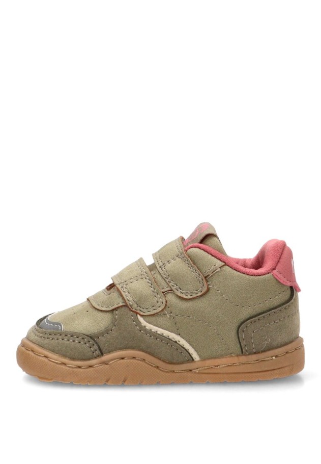 Deportivo verde respetuoso barefoot de niña Mustang Kids 49092