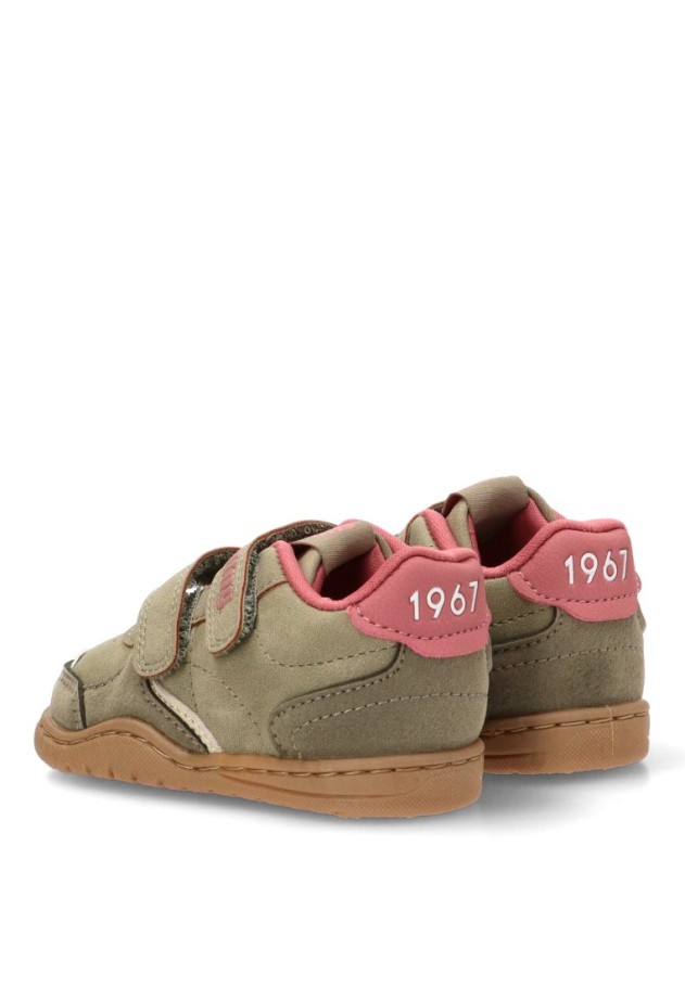 Deportivo verde respetuoso barefoot de niña Mustang Kids 49092