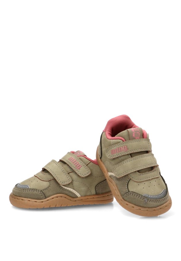 Deportivo verde respetuoso barefoot de niña Mustang Kids 49092