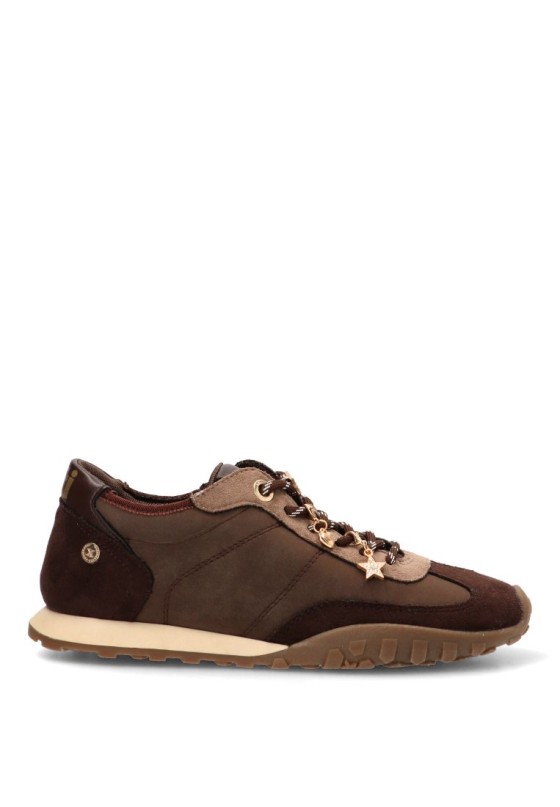 Deportivo XTI 146146 marrón con suela plana para mujer