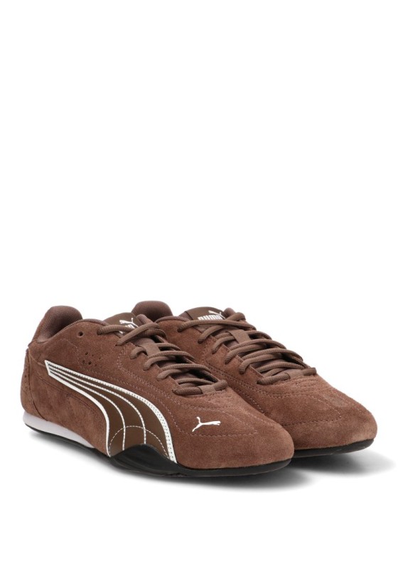 Deportivo casual PUMA 402681 en piel marrón para hombre