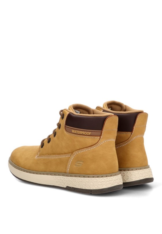 Botín amarillo de hombre SKECHERS 205235