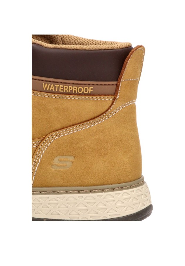Botín amarillo de hombre SKECHERS 205235