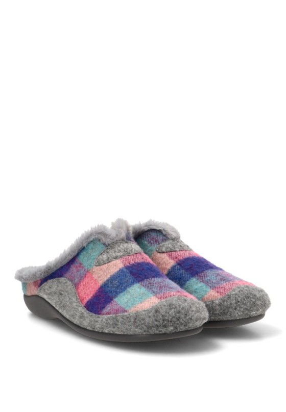 Zapatillas de casa con suela plana para mujer GARZON 7450