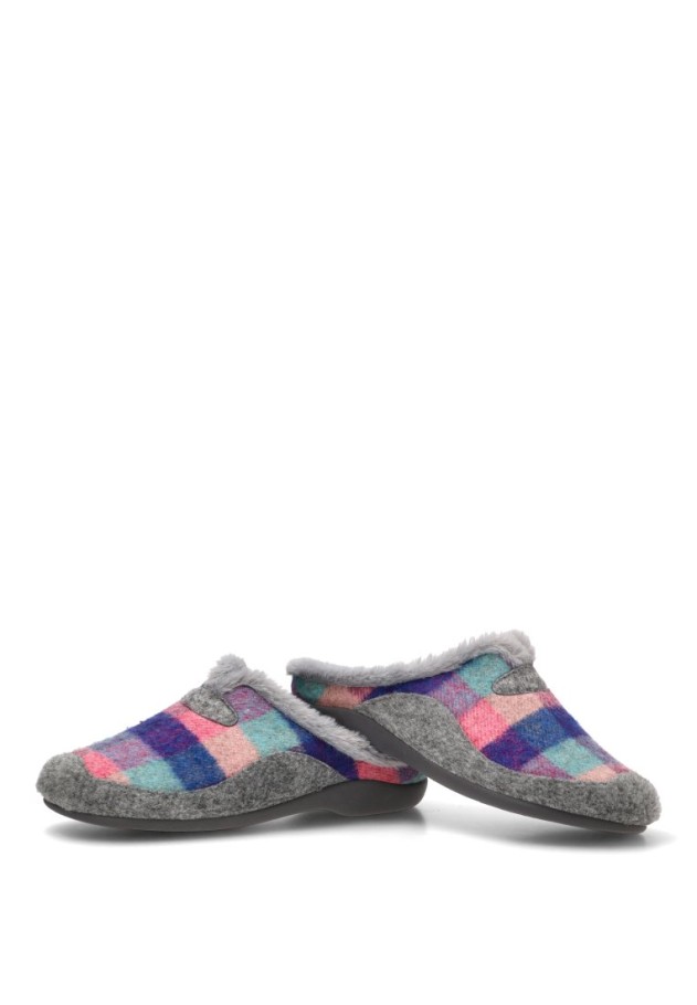 Zapatillas de casa con suela plana para mujer GARZON 7450