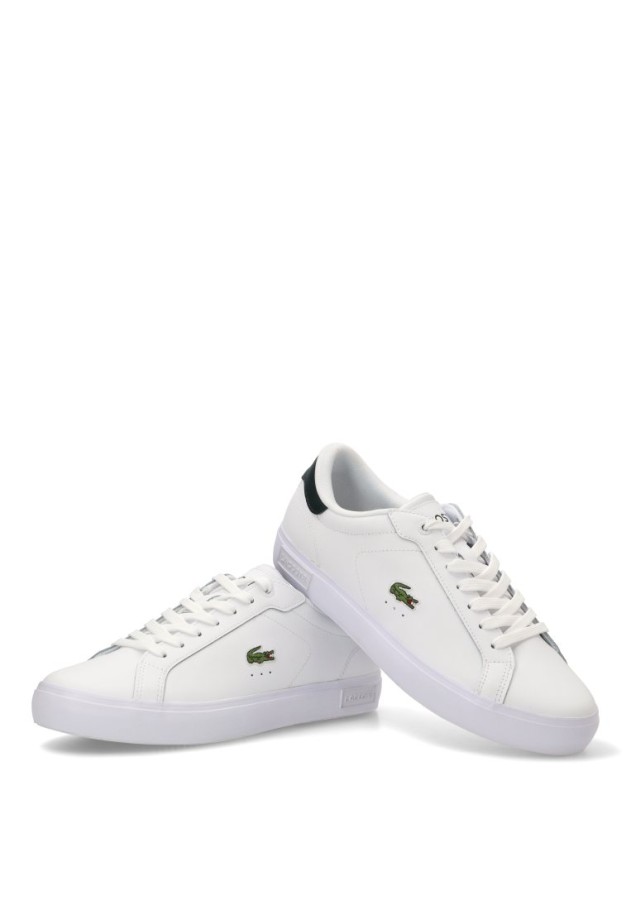 Deportivo blanco de hombre Lacoste 49SMA0081