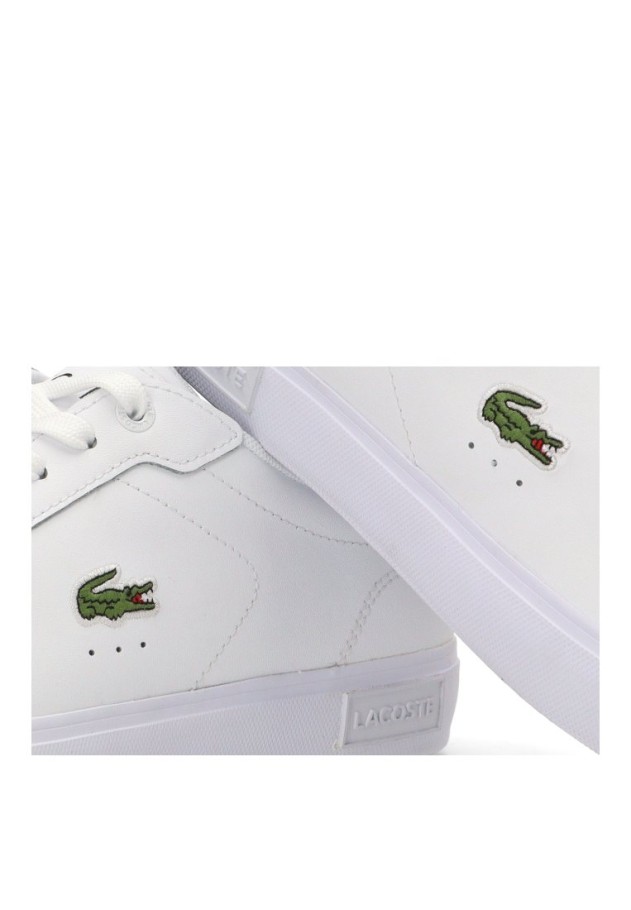 Deportivo blanco de hombre Lacoste 49SMA0081