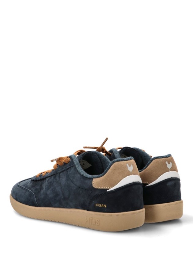 Deportivo URBAN en piel marino para hombre WALK IN PITAS