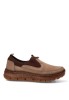 Mocasín Comfort 1401 para mujer 48 HORAS en piel taupe