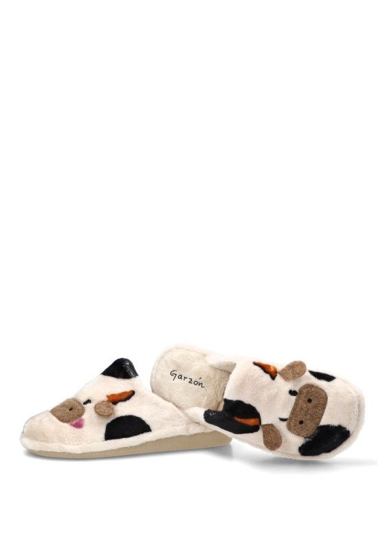Zapatillas de casa con suela plana para mujer GARZON P239