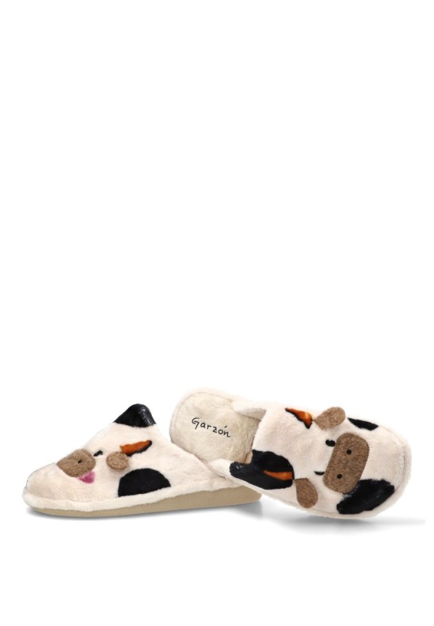 Zapatillas de casa con suela plana para mujer GARZON P239