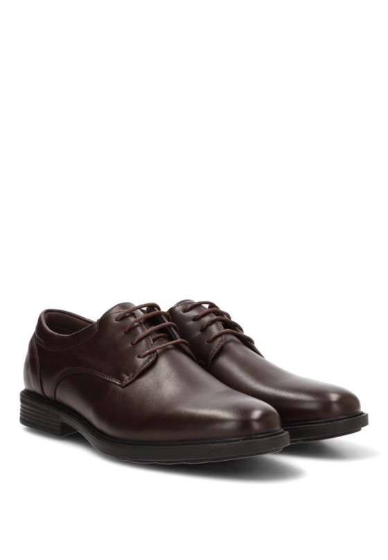 Bluchers CINK-ME XW-L01 para hombre en color coffee con suela plana
