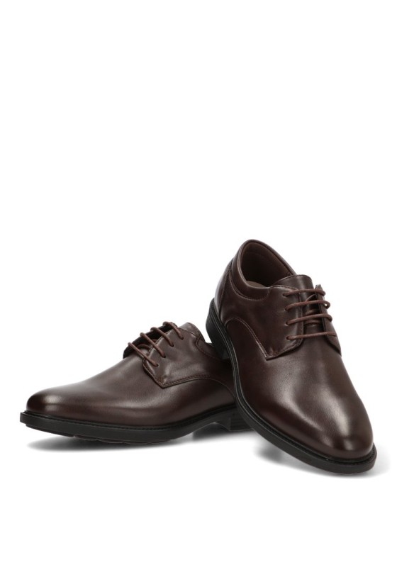 Bluchers CINK-ME XW-L01 para hombre en color coffee con suela plana