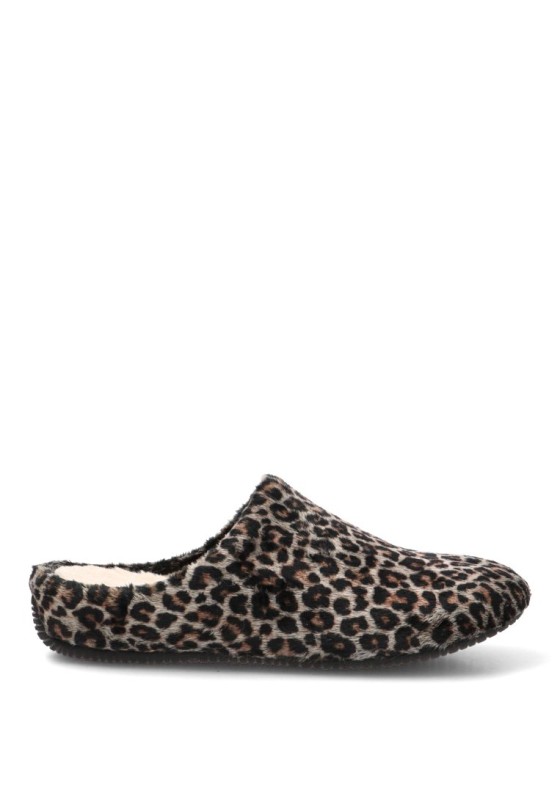 Zapatillas de casa leopardo para mujer GARZON 15300