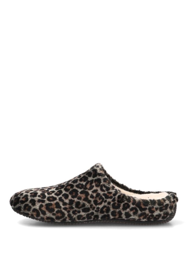Zapatillas de casa leopardo para mujer GARZON 15300