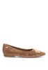 Bailarina con punta y suela plana de mujer XTI 146236