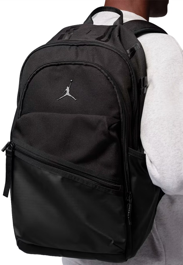 Mochila bolso de hombre JORDAN ma0924 negro textil