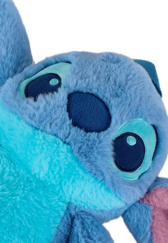 Mochila bolso azul con peluche para niña Luna Collection 2100006277