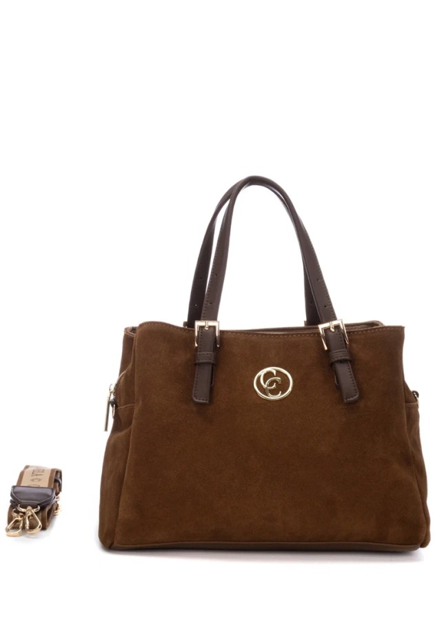 Bolso de mujer CARMELA 186233 camel sintetico