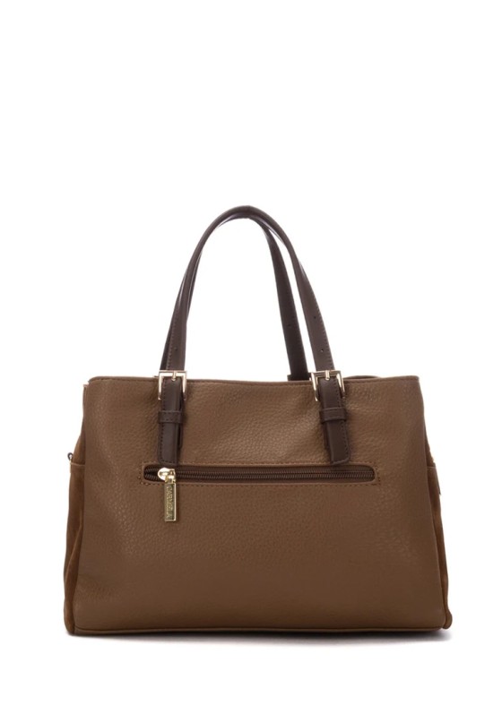 Bolso de mujer CARMELA 186233 camel sintetico