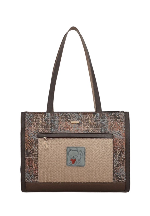 Bolso shopper marino de mujer ANEKKE 43702-430