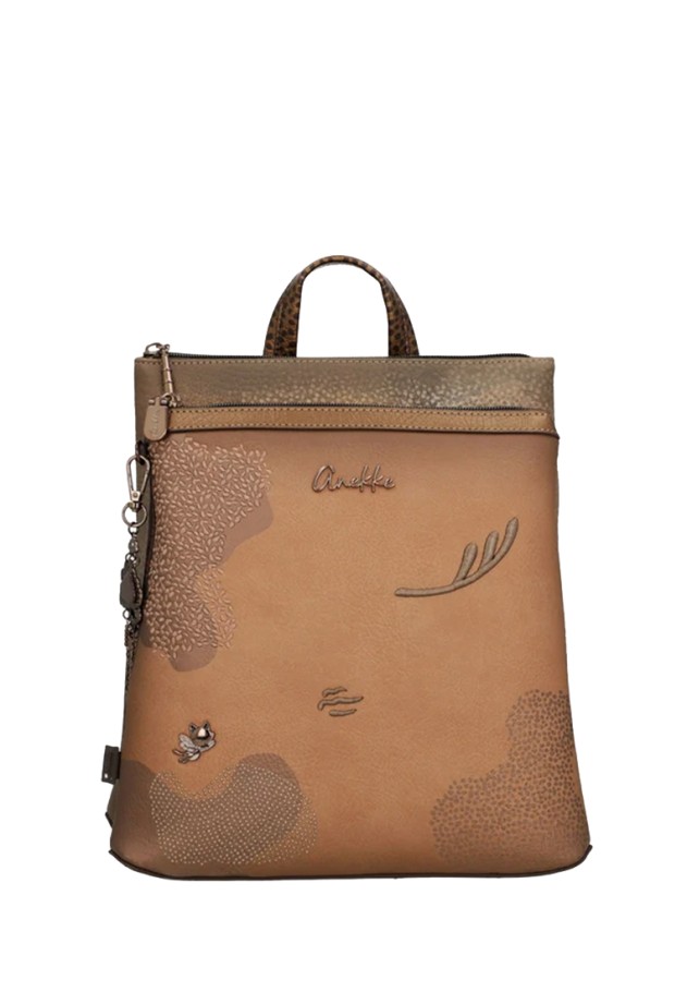 Mochila bolso con cuero sintético para mujer ANEKKE 43825-311